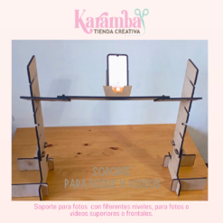 Soporte para fotos y videos - Modelo 2