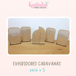 Exhibidores de caravanas x 5