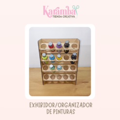 Exhibidor / Organizador de Pinturas