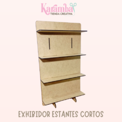Exhibidor Estantes Cortos
