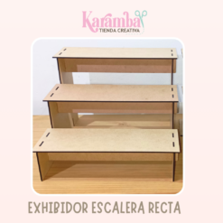 Exhibidor Escalera Recta