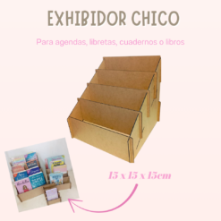 Exhibidor  libretas -Tamaño chico