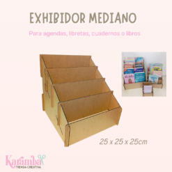Exhibidor para Agendas, libretas, cuadernos o  libros - Tamaño M