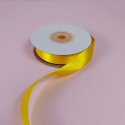 Cinta de raso 15mm- Color Amarillo