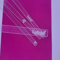 Palito acrílico para Cake Topper  1,5cm de ancho- Personalizado