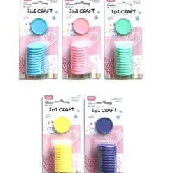 Blíster C/12 anillos de encuadernación expandible, 32mm, IBI CRAFT - CUERPO SÓLIDO