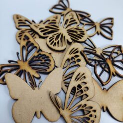 MARIPOSAS MDF- X 5un