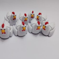 GALLINITAS PARA LLAVERO X 10UN