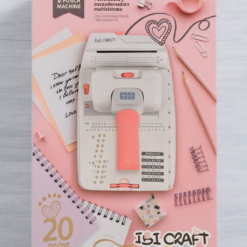 PERFORADORA Y ENCUADERNADORA MULTISISTEMA IBI CRAFT (20 PIEZAS)