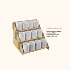 Exhibidor escalera Pro